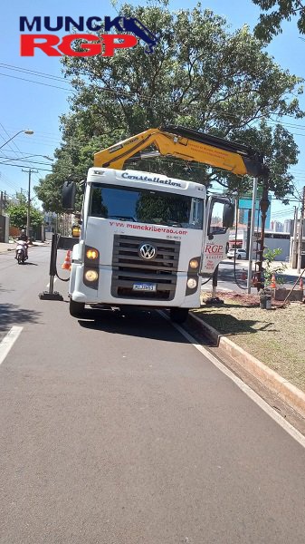 Caminhão Munck Ribeirão Preto Agilidade, Segurança